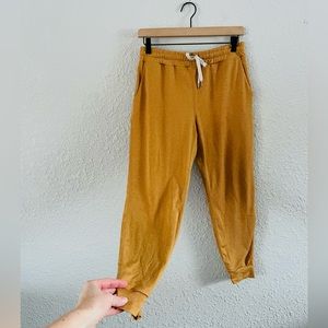 Vuori Mustard Yellow Jogger